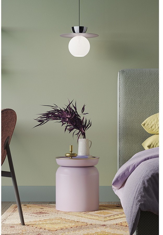 Столик журнальный ingvild, D38 см, сиреневый (75895)