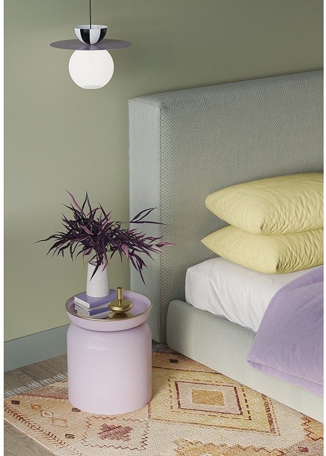 Столик журнальный ingvild, D38 см, сиреневый (75895)