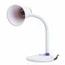 Настольная лампа-светильник Sonnen OU-607 цоколь Е27 белый/фиолетовый 236682 (89627)