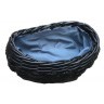 Корзина TMD- Basket 30, Ротанг, Black, ROOMERS FURNITURE
