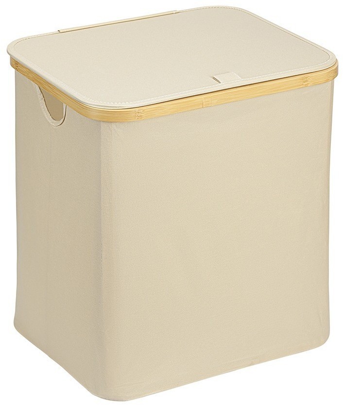 Корзина для белья neat mid, 40x33x43 см, молочная (77867)