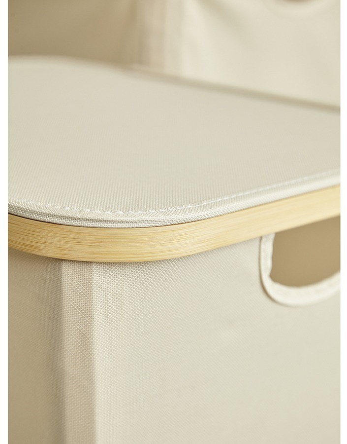 Корзина для белья neat mid, 40x33x43 см, молочная (77867)