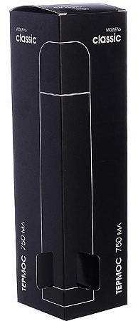 Термос 750мл Classic черный (77000-2)