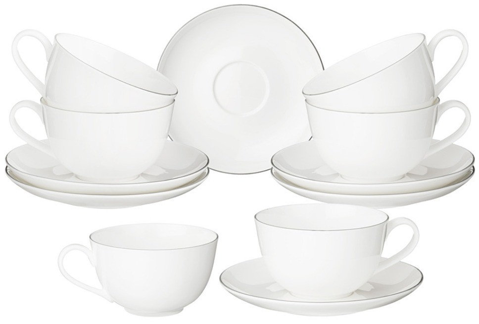 Чайный набор lefard "traditions" на 6 персон 12 пр. 300 мл (86-2534)