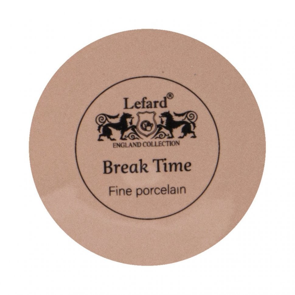 Чайный набор lefard "break time" на 6 пер. 12 пр. 180мл капучино (86-2525)