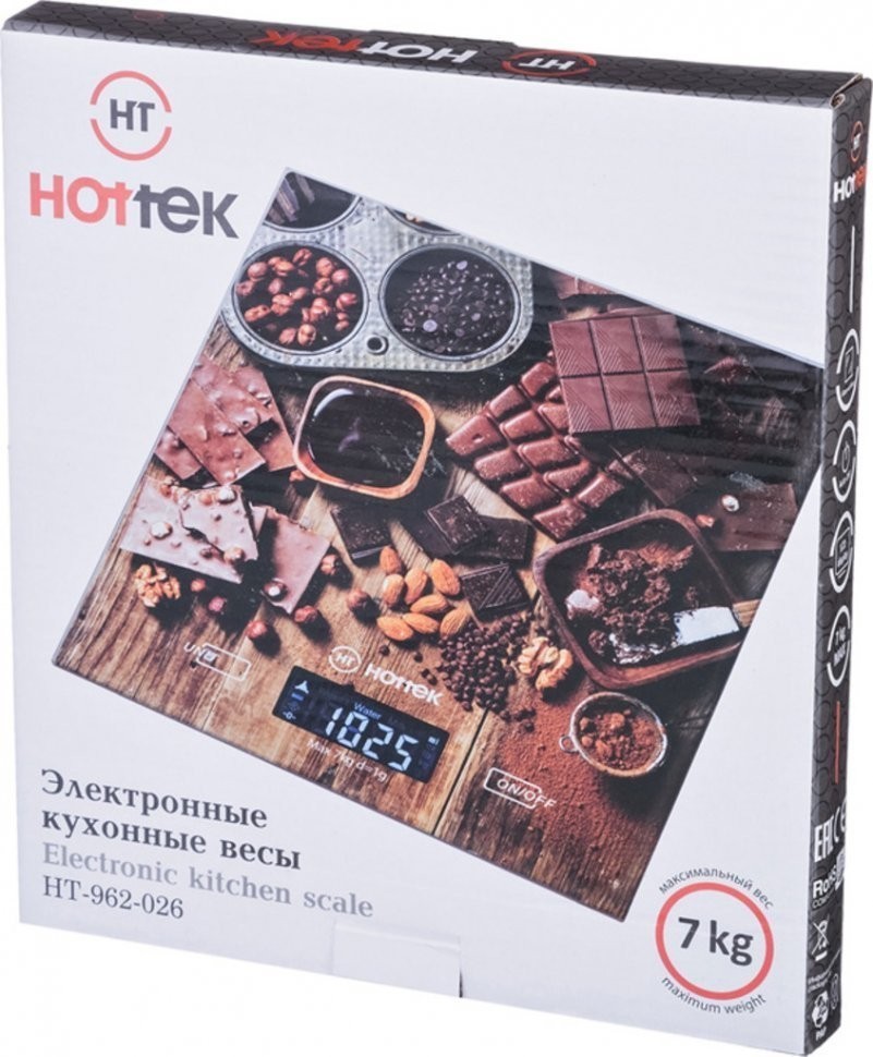 Весы кухонные hottek ht-962-026 HOTTEK (962-026)