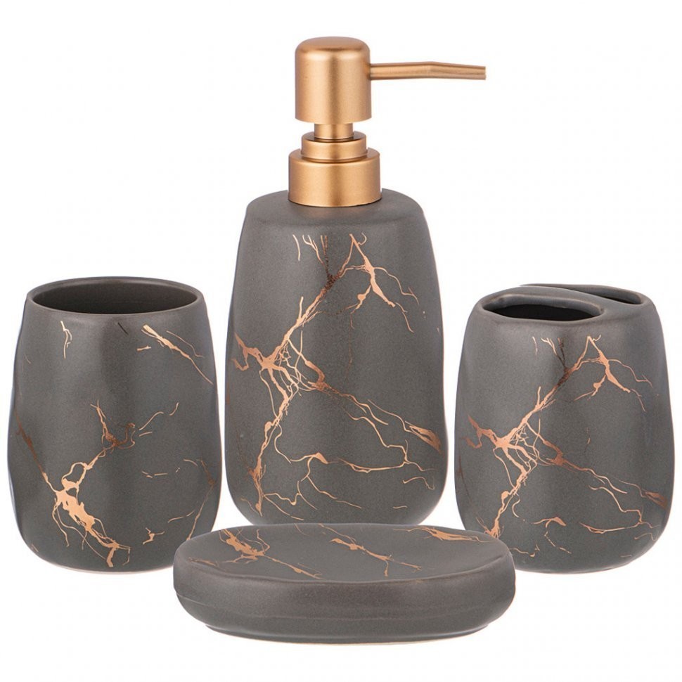 Набор для ванной комнаты 4 пр. Lefard (755-237)