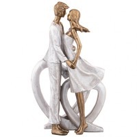 Статуэтка &quot;влюбленные&quot; 14,5*8,5*25 см. серия &quot;фьюжн&quot; Lefard (162-964)