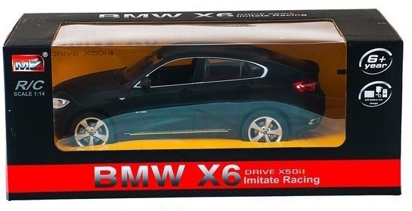 Радиоуправляемый автомобиль MZ BMW X6 Black 1:14 - 2016