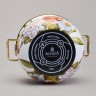Кастрюля agness эмалированная с крышкой, серия фландрия, 4,8л, диа.22см (950-594)