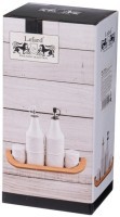 Набор для специй lefard &quot;native&quot; 4 пр. на дер. подставке 27,4*10,8*4,6 см (474-204)