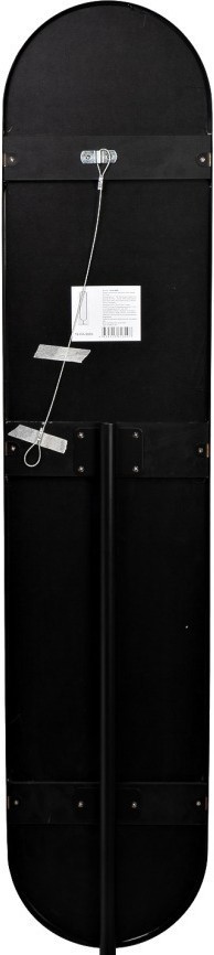 Зеркало напольное овальное рама черная d35*169см (TT-00013866)