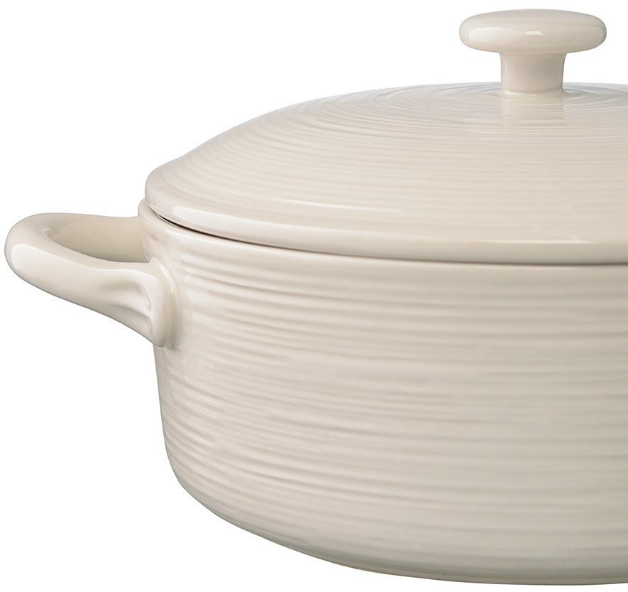 Кастрюля жаропрочная in the village, 1,6 л, светло-бежевая (73925)