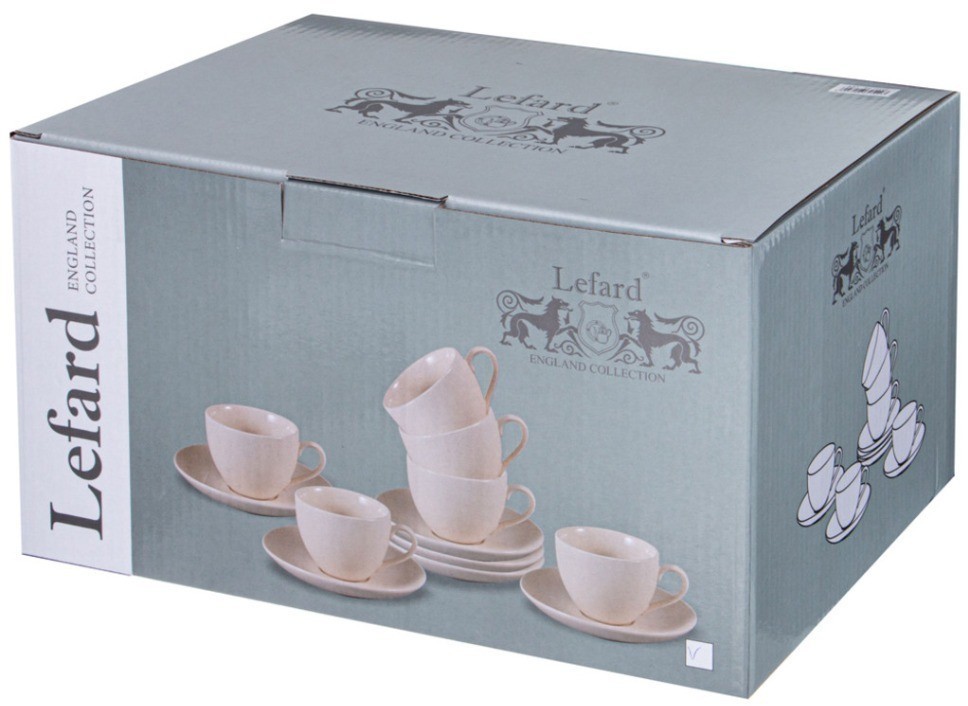 Чайный набор lefard "trendy" на 6 пер. 12 пр. 260 мл (86-2542)