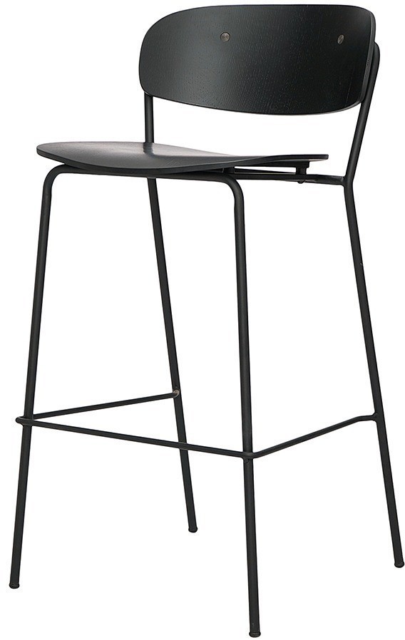 Стул барный torfrid, черный (75799)