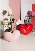 Ваза для цветов love, 15,5 см, светло-розовая (78571)