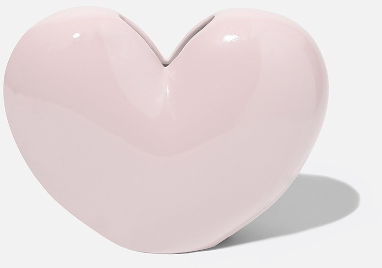 Ваза для цветов love, 15,5 см, светло-розовая (78571)