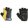 Перчатки для фитнеса SU-108, желтый/черный (112741)