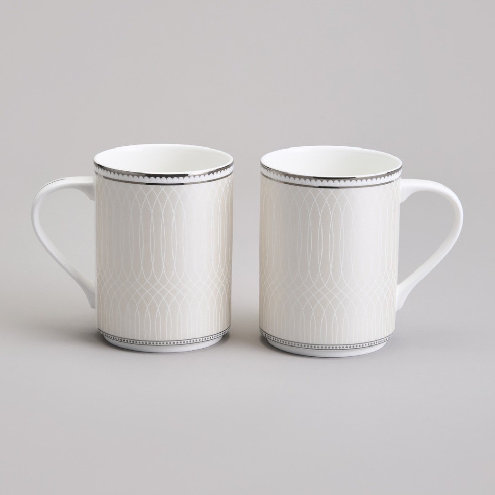 Набор кружек lefard "infinity"  2 шт. 400 мл (440-301)