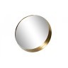 Зеркало в металл. объемной  раме золото d80*10 см (TT-00006016)