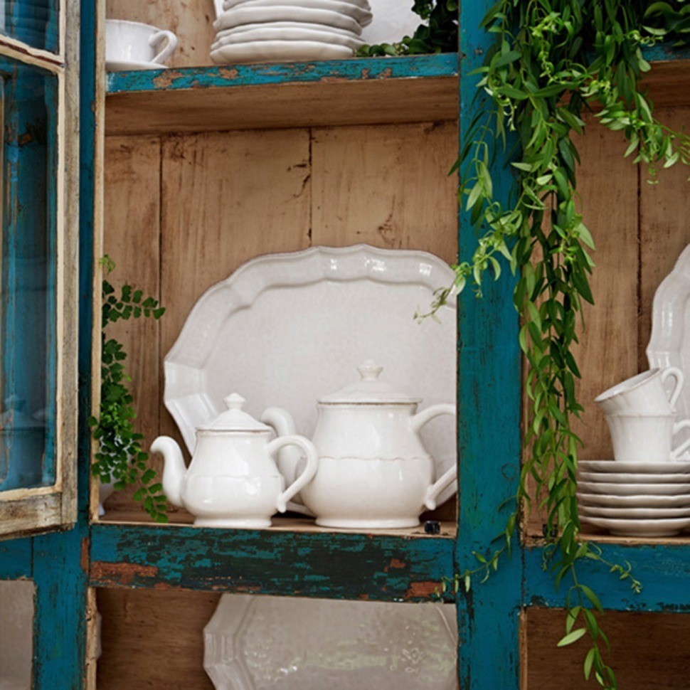 Сахарница IM538-WHI(SX121-00804A), керамика, white, CASAFINA BY COSTA NOVA