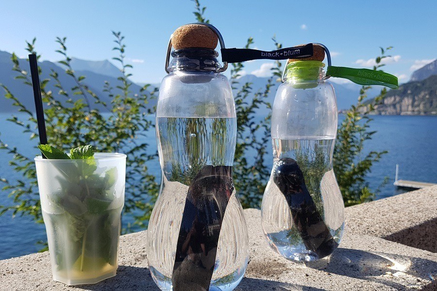 Экобутылка eau good, 800 мл, черная (62885)