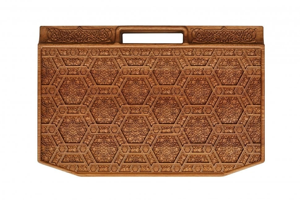 Лото в резном чемоданчике из ясеня "Арабеска-1" (31407)