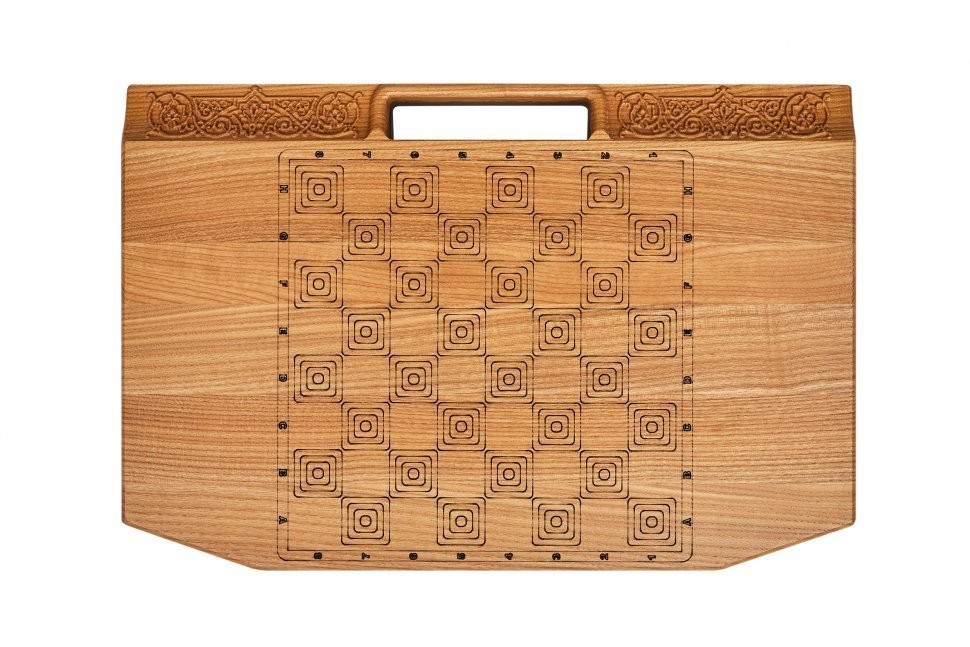 Лото в резном чемоданчике из ясеня "Арабеска-1" (31407)