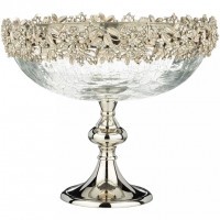 Фруктовница на ножке &quot;бохо&quot; диаметр=25,5 см. высота=20,5 см Lefard (875-240)