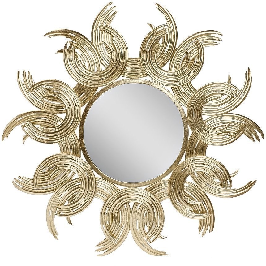Зеркало декоративное "Солнце" 96.5*95.9*3.8; d37см (TT-00006827)