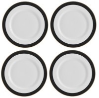 Набор из 4 фарфоровых тарелок Mikasa Luxe Deco 27,5 см MKLDPLATEPK4