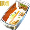 Жаровня стеклянная 1,5 л LORAINE (26270)