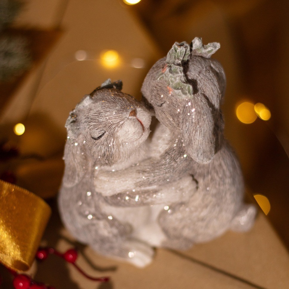 Статуэтка "кролики" 11,5х6,5х12 см Lefard (162-1291)