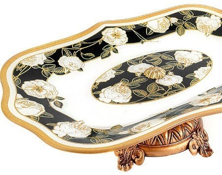 Фруктовница, стекло (264-3)