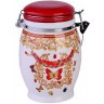 Банка для сыпучих продуктов 930 мл Романтика LORAINE (30774)