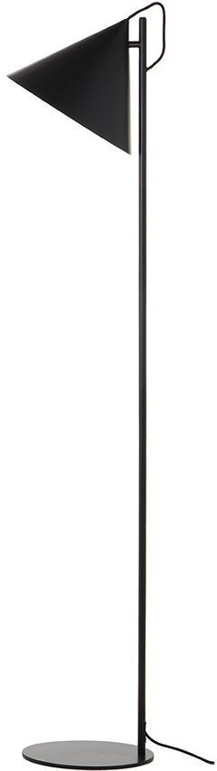Лампа напольная benjamin, 142хD30 см, черная матовая, черный шнур (67817)