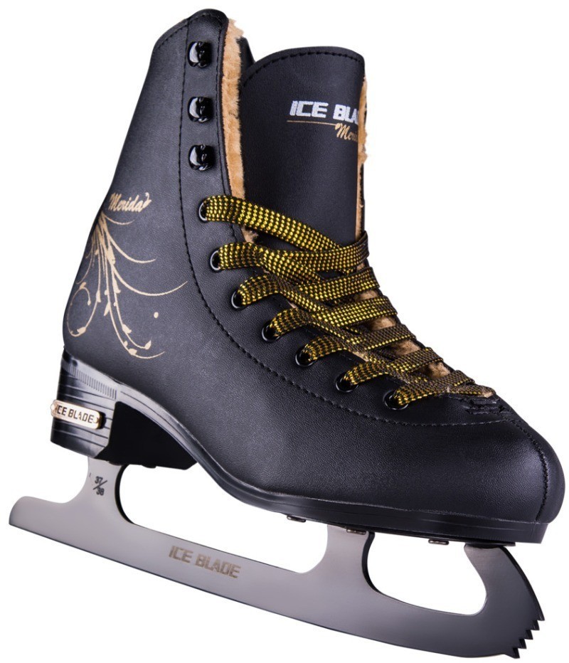 БЕЗ УПАКОВКИ Коньки фигурные Merida синтетическая кожа с мехом (2102932)