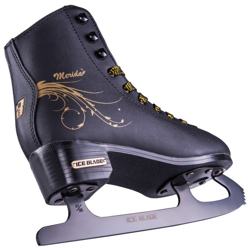 БЕЗ УПАКОВКИ Коньки фигурные Merida синтетическая кожа с мехом (2102932)