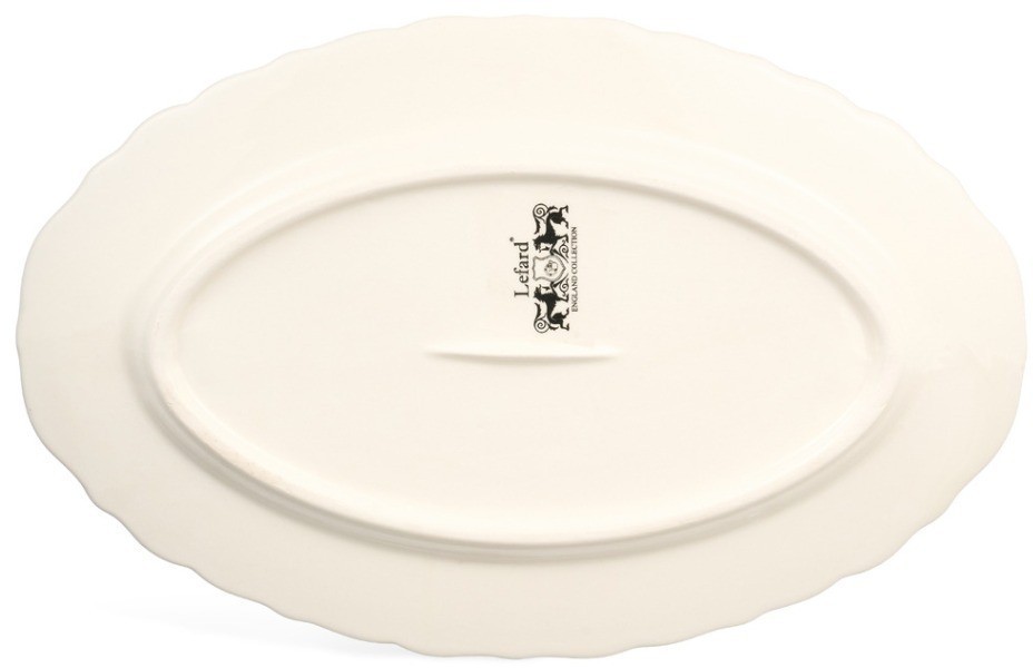 Блюдо сервировочное "green pine" 31*20*2,5 см Lefard (145-215)