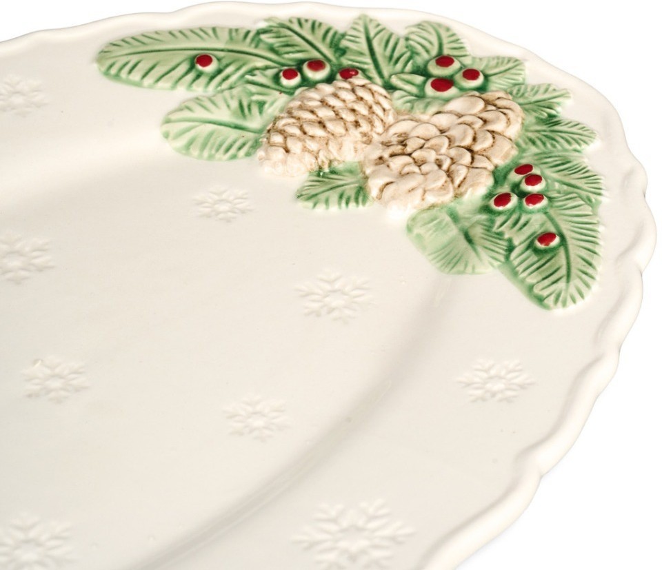 Блюдо сервировочное "green pine" 31*20*2,5 см Lefard (145-215)