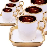 Кофейный сервиз на 6 персон 120 мл LORAINE (12152)