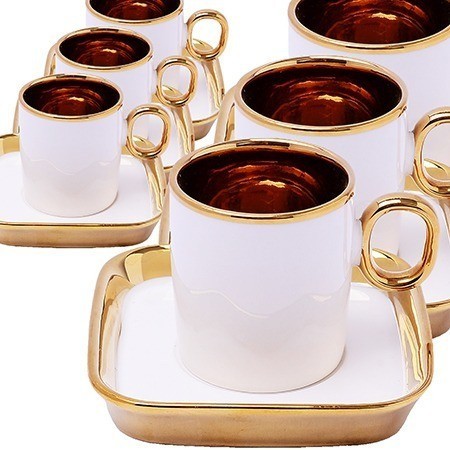 Кофейный сервиз на 6 персон 120 мл LORAINE (12152)