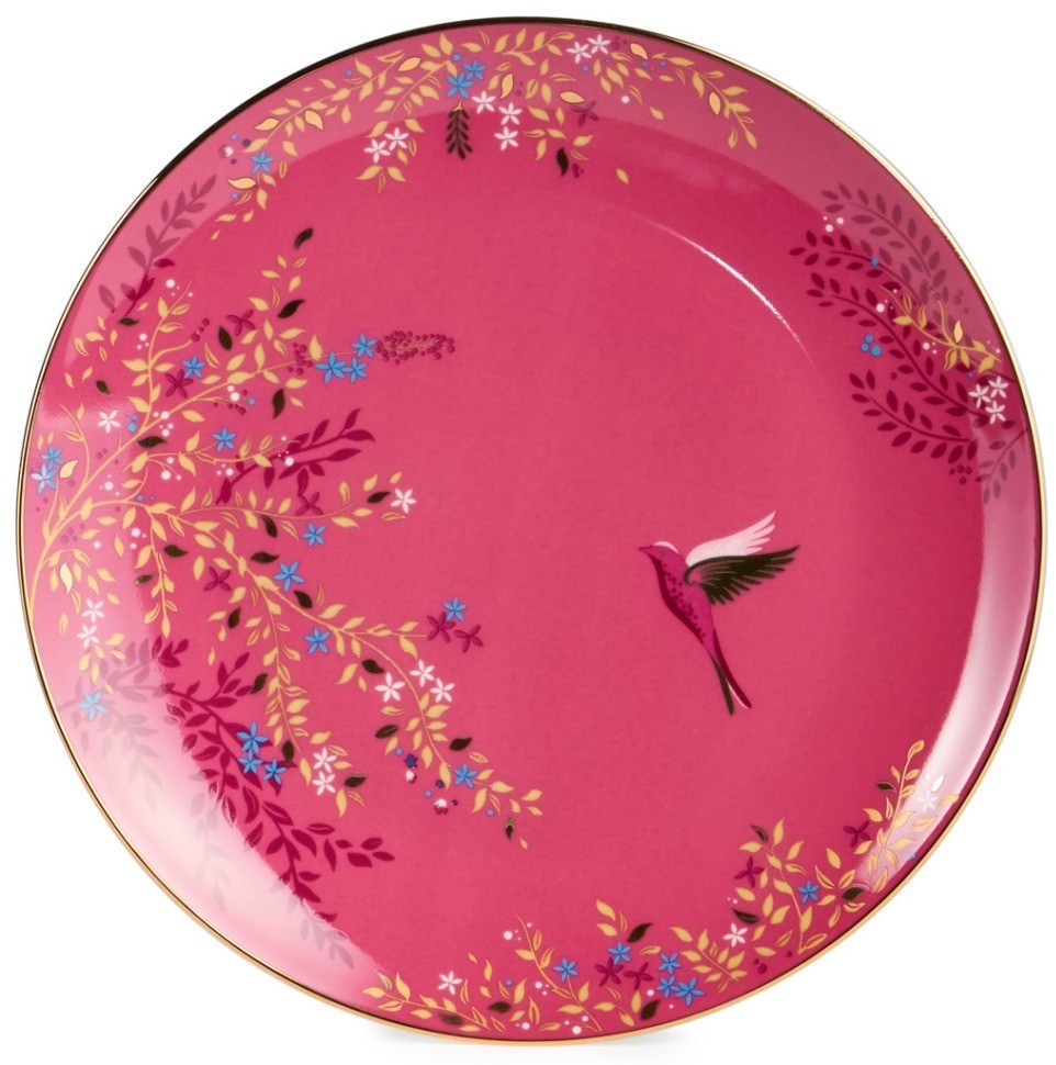 Тарелка закусочная lefard "golden birds" 20*2 см (419-116)