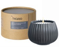 Свеча ароматическая italian cypress из коллекции edge, серый, 30 ч (75648)