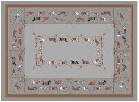 Скатерть &quot;passage&quot; 160х220см ,серый, 100% хлопок,твил c пропиткой Lefard (850-761-21)