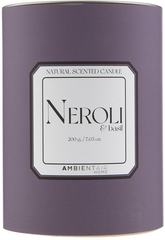 Свеча ароматическая sublime, Нероли и базилик, 40 ч (72598)
