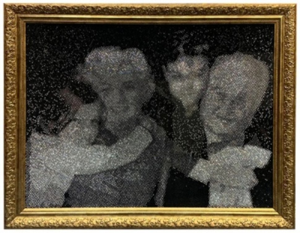 Картина Портрет 29 с кристаллами Swarovski (2164)