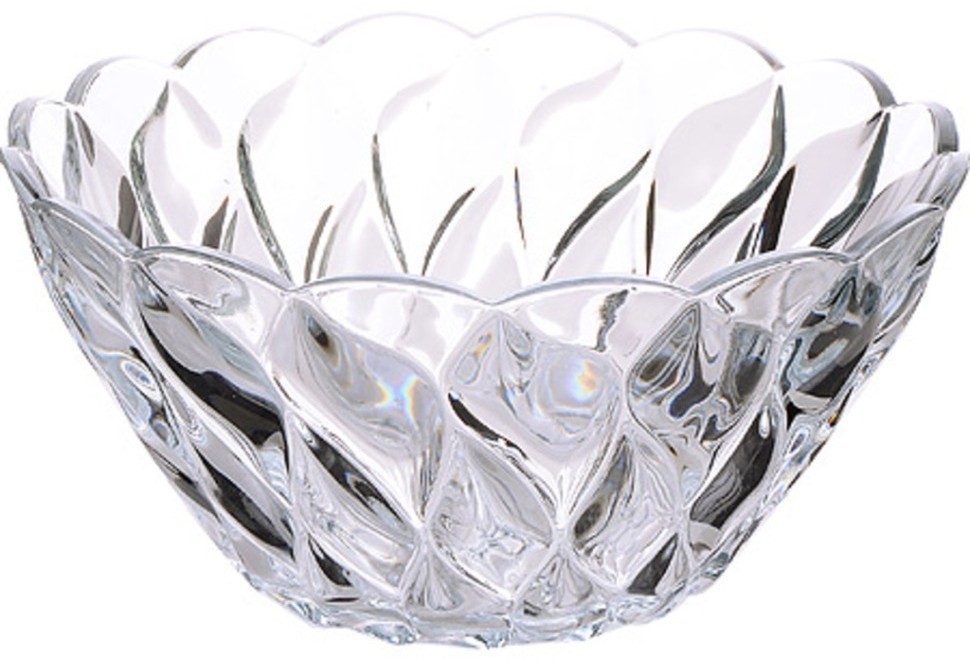 Салатница 23,5 см, стекло (918-1)