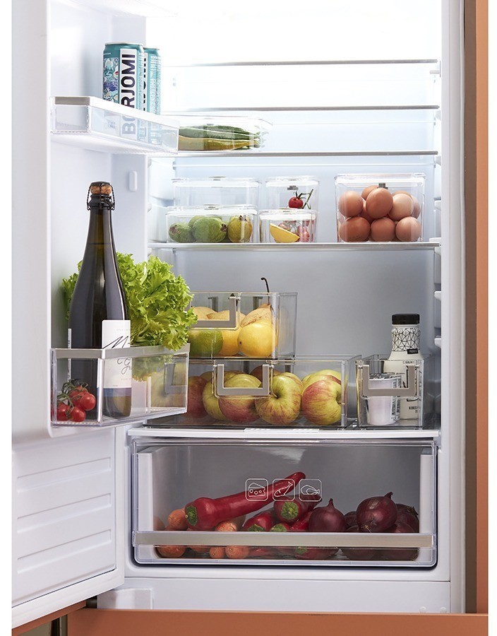 Контейнер для хранения герметичный с крышкой и клапаном keep in, 980 мл (77043)