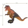 Динозавры и драконы для детей серии "Мир динозавров": брахиозавр, 2 тираннозавра, акрокантозавр, стегозавр, дерево (набор фигурок из 6 предметов) (MM216-079)